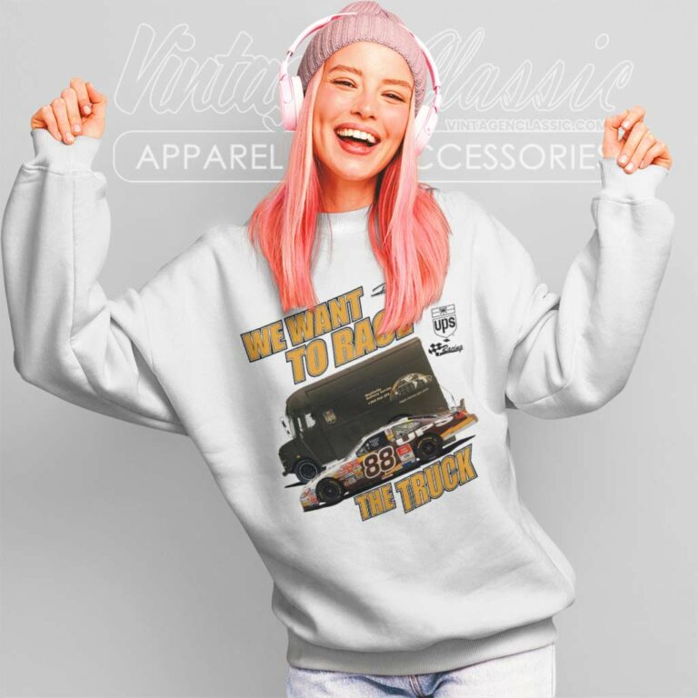 Dale Jarrett Race The Truck Nascar Sweatshirt Dale Jarrett Race The Truck Nascar Sweatshirt