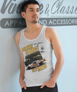 Dale Jarrett Race The Truck Nascar Tank Top Racerback