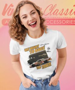 Dale Jarrett Race The Truck Nascar Women TShirt 1