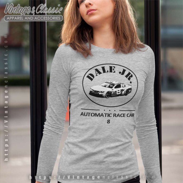 Dale Jr Automatic Race Car 8 Long Sleeve Tee Dale Jr Automatic Race Car 8 Long Sleeve Tee