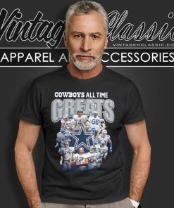 Dallas Cowboys All Time Great Football Player Nfl T Shirt