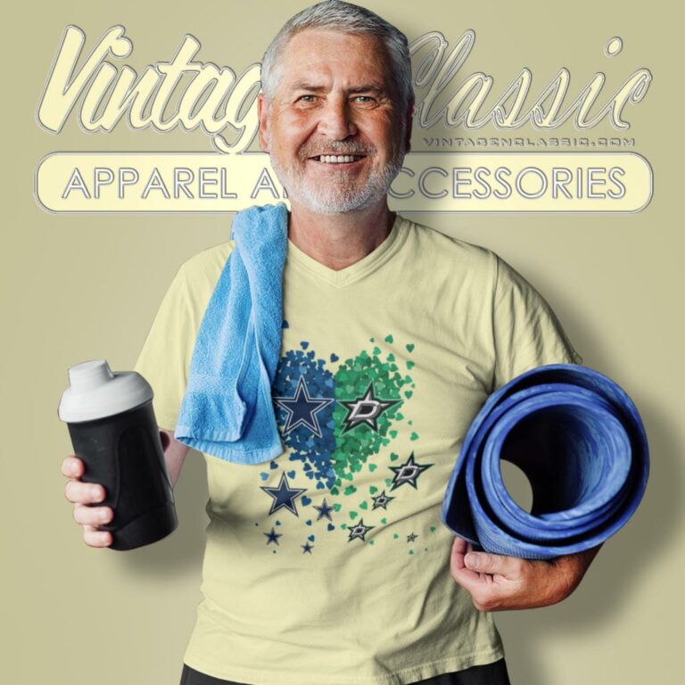 Dallas Cowboys And Dallas Star Heart V Neck TShirt Dallas Cowboys And Dallas Star Heart V Neck TShirt