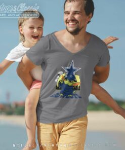 Dallas Cowboys Baby Yoda Shirt 7 Dallas Cowboys Baby Yoda V Neck TShirt