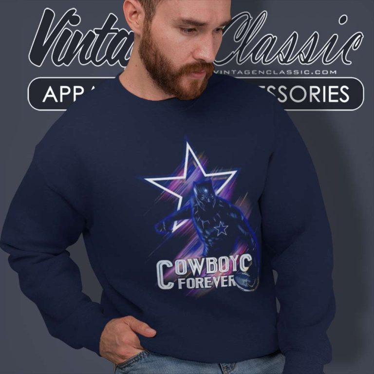 Dallas Cowboys Black Panther Nfl 2023 Sweatshirt Dallas Cowboys Black Panther Nfl 2023 Sweatshirt