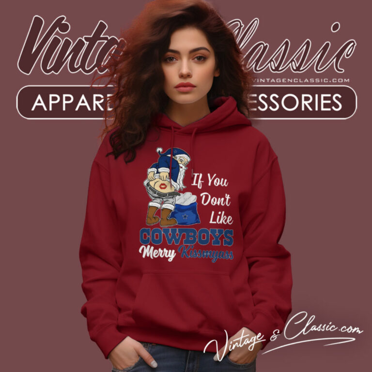 Dallas Cowboys Funny Xmas Kissmyass Hoodie Dallas Cowboys Funny Xmas Kissmyass Hoodie