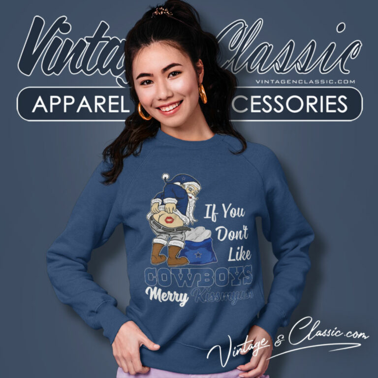 Dallas Cowboys Funny Xmas Kissmyass Sweatshirt Dallas Cowboys Funny Xmas Kissmyass Sweatshirt
