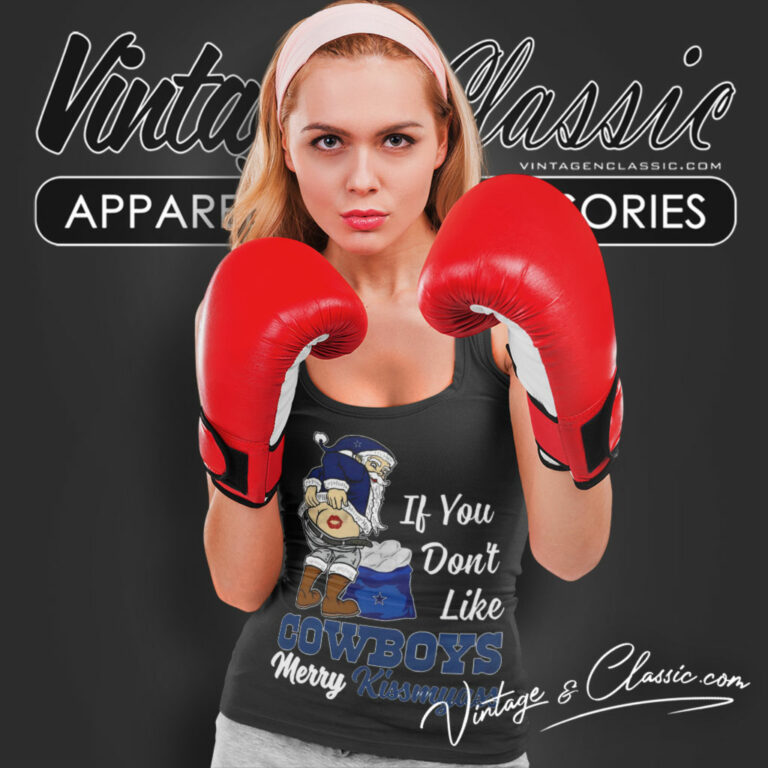 Dallas Cowboys Funny Xmas Kissmyass Tank Top Racerback Dallas Cowboys Funny Xmas Kissmyass Tank Top Racerback