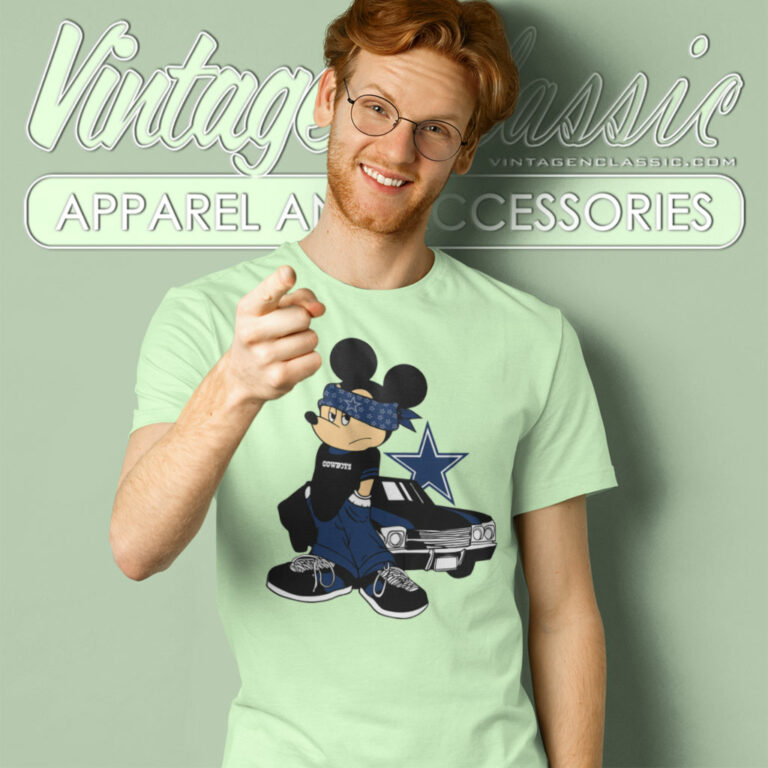 Dallas Cowboys Gangster Mickey T Shirt Dallas Cowboys Gangster Mickey T Shirt