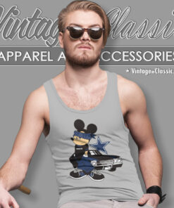 Dallas Cowboys Gangster Mickey Tank Top Racerback
