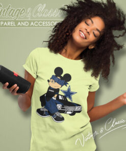 Dallas Cowboys Gangster Mickey Women T Shirt