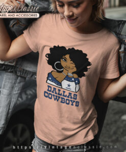 Dallas Cowboys Girl Shirt Gift For Fans Women T Shirt