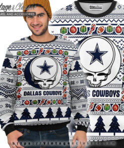 Dallas Cowboys Grateful Dead Ugly Sweater