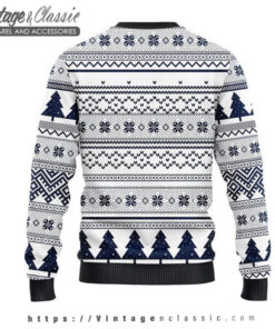 Dallas Cowboys Grateful Dead Ugly Sweater back Ugly Christmas Sweater