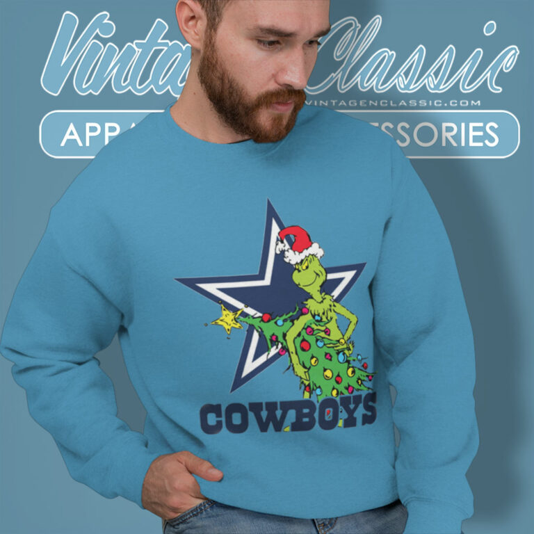 Dallas Cowboys Grinch Christmas Sweatshirt Dallas Cowboys Grinch Christmas Sweatshirt
