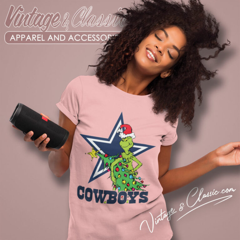 Dallas Cowboys Grinch Christmas Women T Shirt Dallas Cowboys Grinch Christmas Women T Shirt