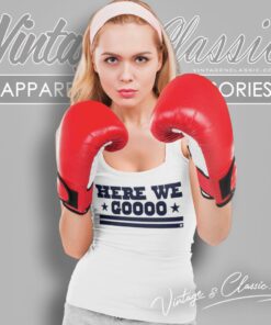 Dallas Cowboys Here We Go Tank Top Racerback