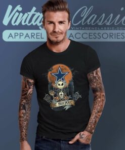 Dallas Cowboys Jack Skellington Sally Halloween T Shirt