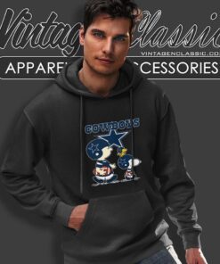 Dallas Cowboys Lets Play Football Together Snoopy Shirt Hoodie