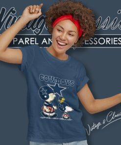 Dallas Cowboys Lets Play Football Together Snoopy Shirt Women T shirt