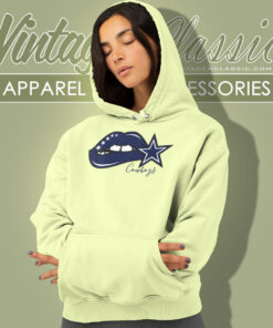 Dallas Cowboys Lips Logo Shirt Gift For Fans Hoodie