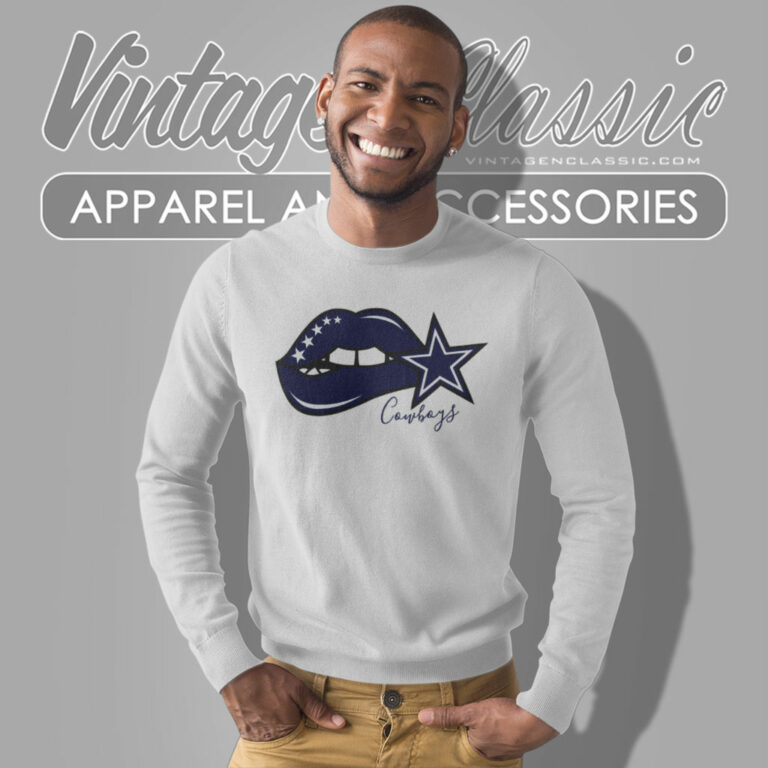 Dallas Cowboys Lips Logo Shirt Gift For Fans Sweatshirt Dallas Cowboys Lips Logo Shirt Gift For Fans Sweatshirt