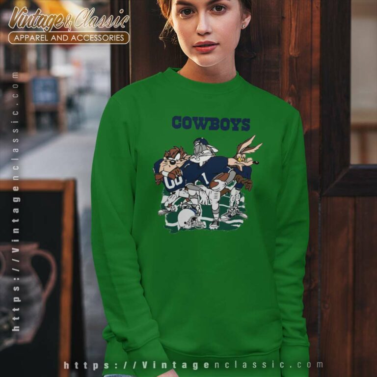 Dallas Cowboys Looney Tunes NFL Football Sweatshirt Dallas Cowboys Looney Tunes NFL Football Sweatshirt