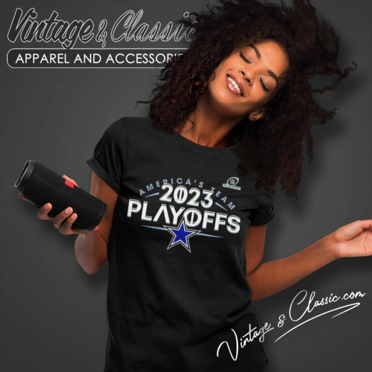 Dallas Cowboys Nfl 2023 Playoffs Women TShirt Dallas Cowboys Nfl 2023 Playoffs Women TShirt