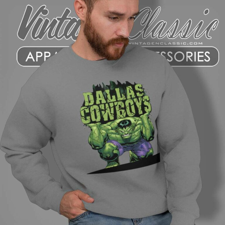 Dallas Cowboys Nfl Hulk Avengers Sweatshirt Dallas Cowboys Nfl Hulk Avengers Sweatshirt
