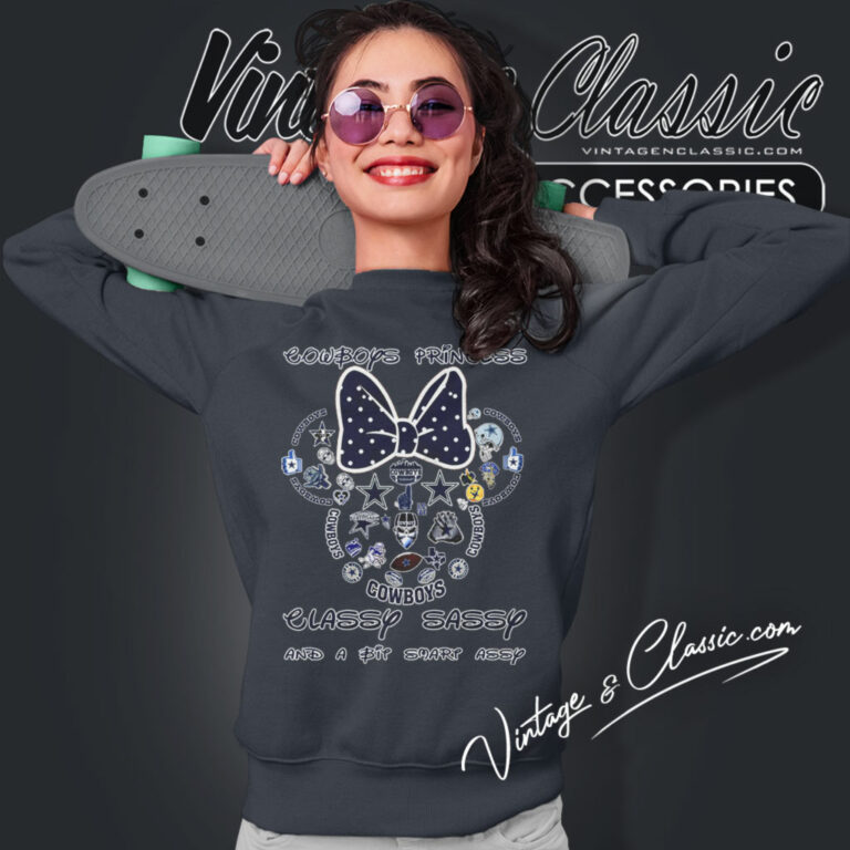 Dallas Cowboys Princess Classy Sassy Sweatshirt Dallas Cowboys Princess Classy Sassy Sweatshirt