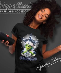 Dallas Cowboys Santa Grinch Christmas Love Women TShirt