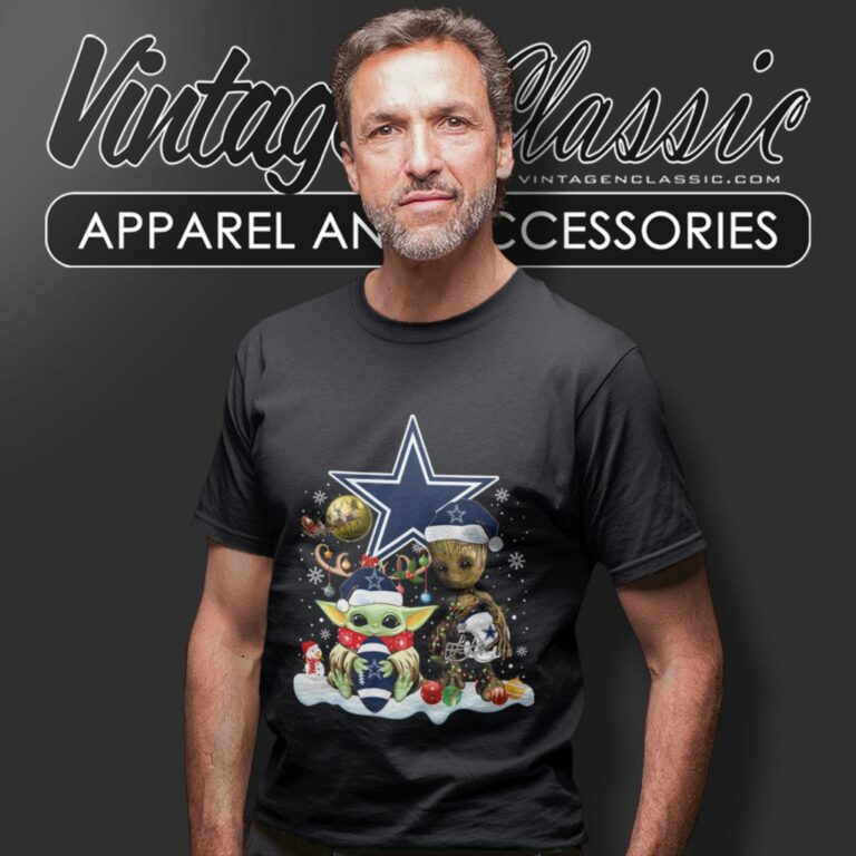 Dallas Cowboys Shirt Baby Yoda And Groot Santa Christmas T Shirt Dallas Cowboys Shirt Baby Yoda And Groot Santa Christmas T Shirt