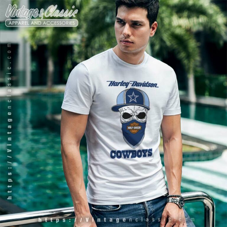 Dallas Cowboys Skull Harley Davidson T Shirt Dallas Cowboys Skull Harley Davidson T Shirt