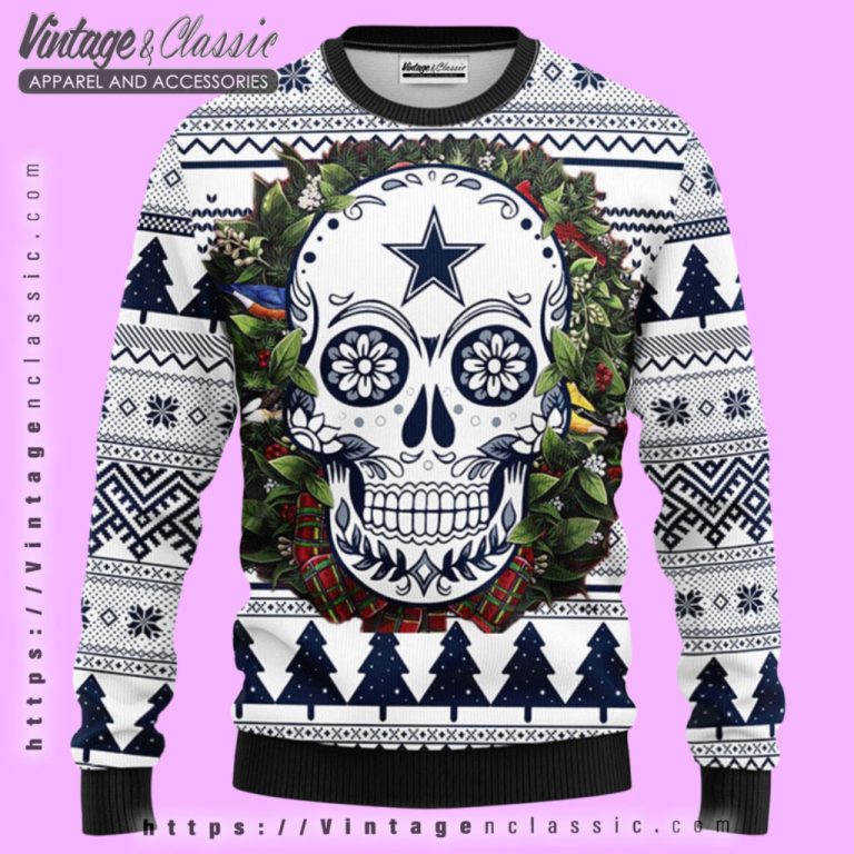 Dallas Cowboys Skull Ugly Christmas Sweater Ugly Christmas Sweater Dallas Cowboys Skull Ugly Christmas Sweater Ugly Christmas Sweater