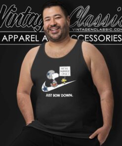 Dallas Cowboys Snoopy Are Number One Shirt Nike Just Bow Down Tank Top Racerback