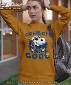 Dallas Cowboys Snoopy Joe Cool NFL Sweatshirt