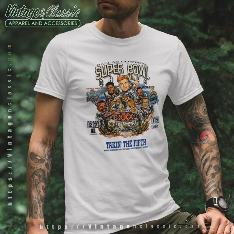 Dallas Cowboys Super Bowl Champs Caricature T Shirt Dallas Cowboys Super Bowl Champs Caricature T Shirt