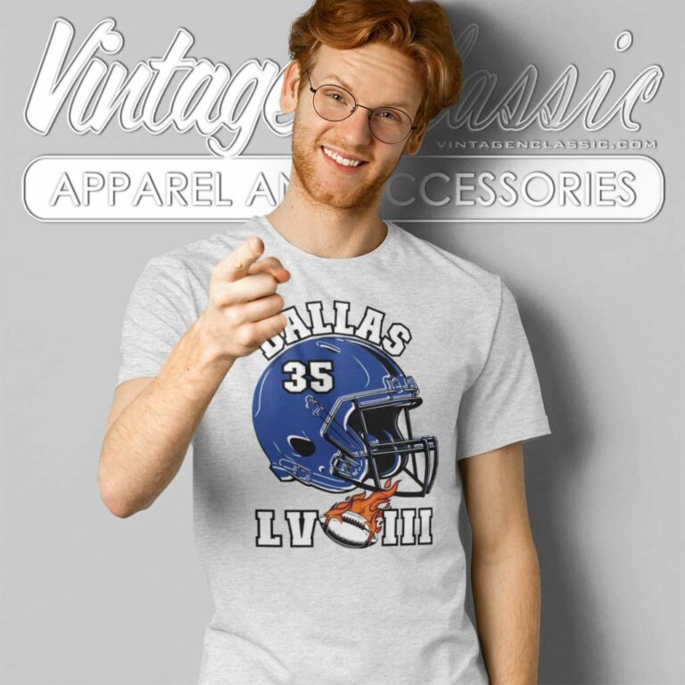 Dallas Cowboys Super Bowl Lviii Helmet T Shirt Dallas Cowboys Super Bowl Lviii Helmet T Shirt