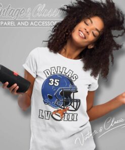 Dallas Cowboys Super Bowl Lviii Helmet Women TShirt
