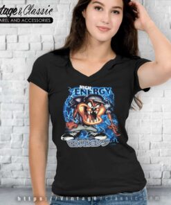 Dallas Cowboys Taz Tasmanian Devil V Neck TShirt