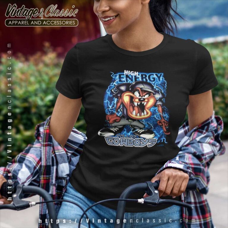 Dallas Cowboys Taz Tasmanian Devil Women TShirt Dallas Cowboys Taz Tasmanian Devil Women TShirt