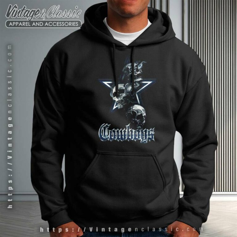 Dallas Cowboys Three Skull Football Hoodie Dallas Cowboys Three Skull Football Hoodie