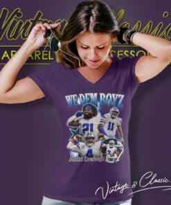 Dallas Cowboys We Dem Boyz V Neck TShirt