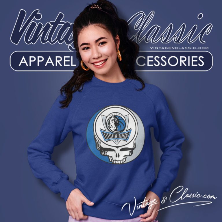 Dallas Mavericks Grateful Dead Steal Your Face Sweatshirt Dallas Mavericks Grateful Dead Steal Your Face Sweatshirt