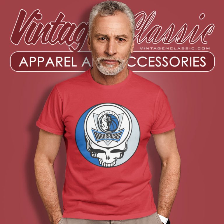 Dallas Mavericks Grateful Dead Steal Your Face T Shirt Dallas Mavericks Grateful Dead Steal Your Face T Shirt