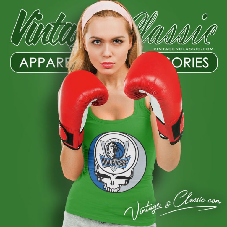 Dallas Mavericks Grateful Dead Steal Your Face Tank Top Racerback 1 Dallas Mavericks Grateful Dead Steal Your Face Tank Top Racerback 1