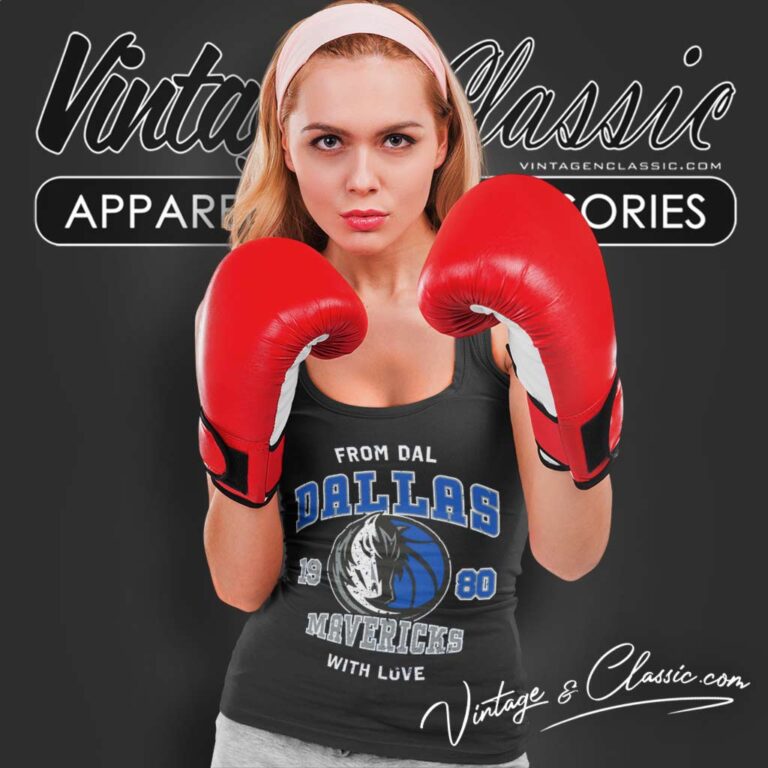 Dallas Mavericks Nba With Love From Dal Tank Top Racerback Dallas Mavericks Nba With Love From Dal Tank Top Racerback