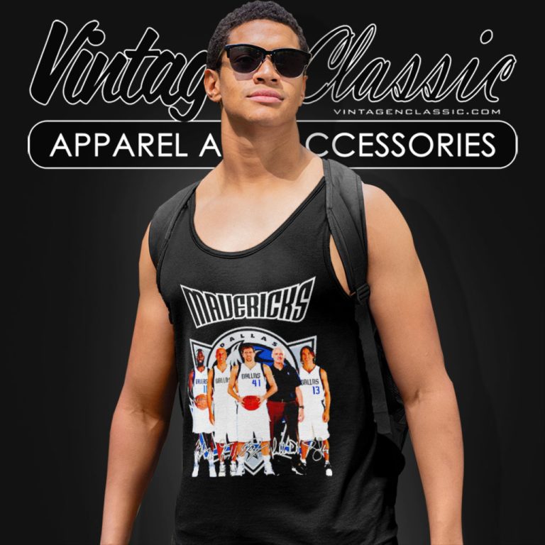 Dallas Mavericks Signatures Tank Top Racerback Dallas Mavericks Signatures Tank Top Racerback