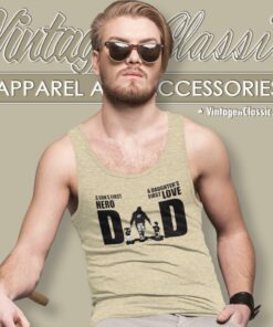 Dallas Stars Dad A Sons First Hero Daughters First Love Shirt 4 Dallas Stars Dad A Sons First Hero Daughters First Love Tank Top Racerback