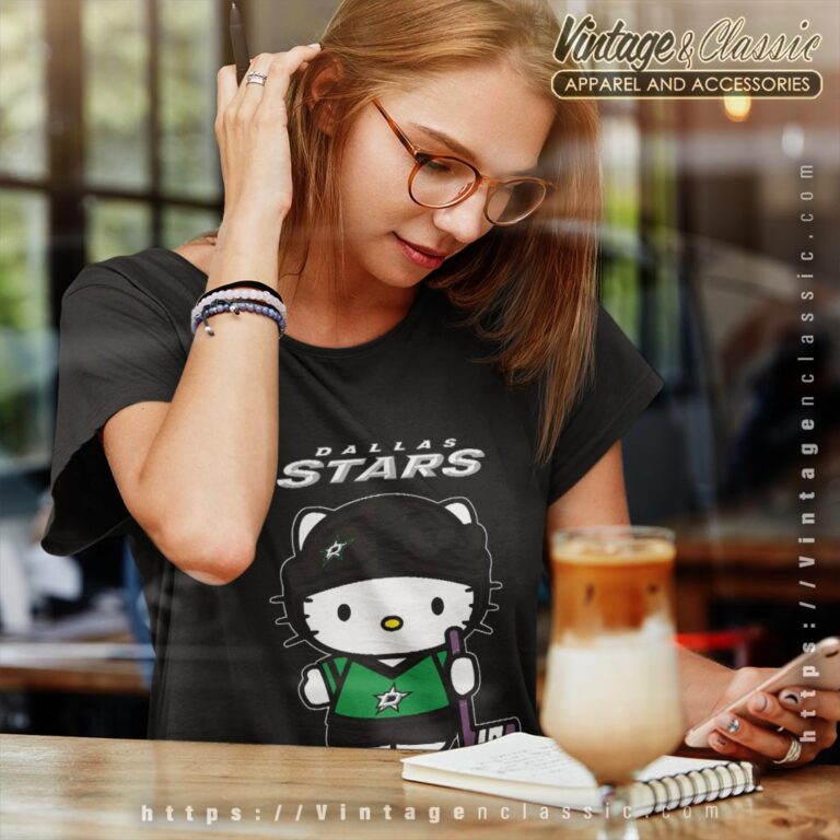 Dallas Stars Hello Kitty Shirt Women T shirt Dallas Stars Hello Kitty Shirt Women T shirt