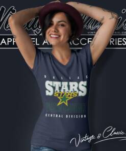 Dallas Stars Hockey Western Conference Central Division Nhl V Neck TShirt